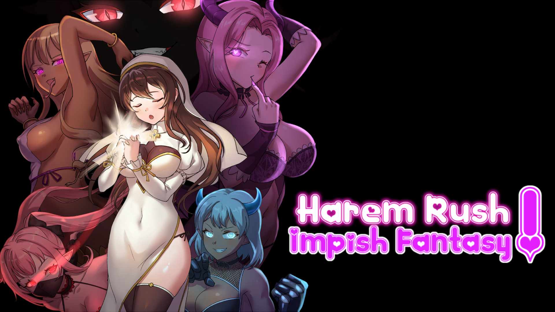 新作SLG/动态/无码丨后宫狂热：绮想奇谭 Harem Rush Impish Fantasy 正式步兵版 【20251022】 游戏截图 4