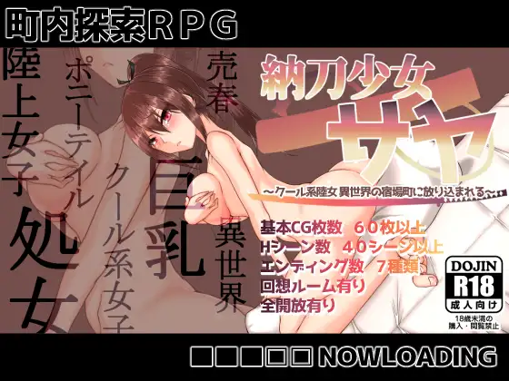 精品RPG/汉化/NTR丨NL四重奏/NLカルテット--納刀少女サヤ ~クール系陸女 異世界の宿場町に放り込まれる~ Ver.1.8【20251030】 游戏截图 7