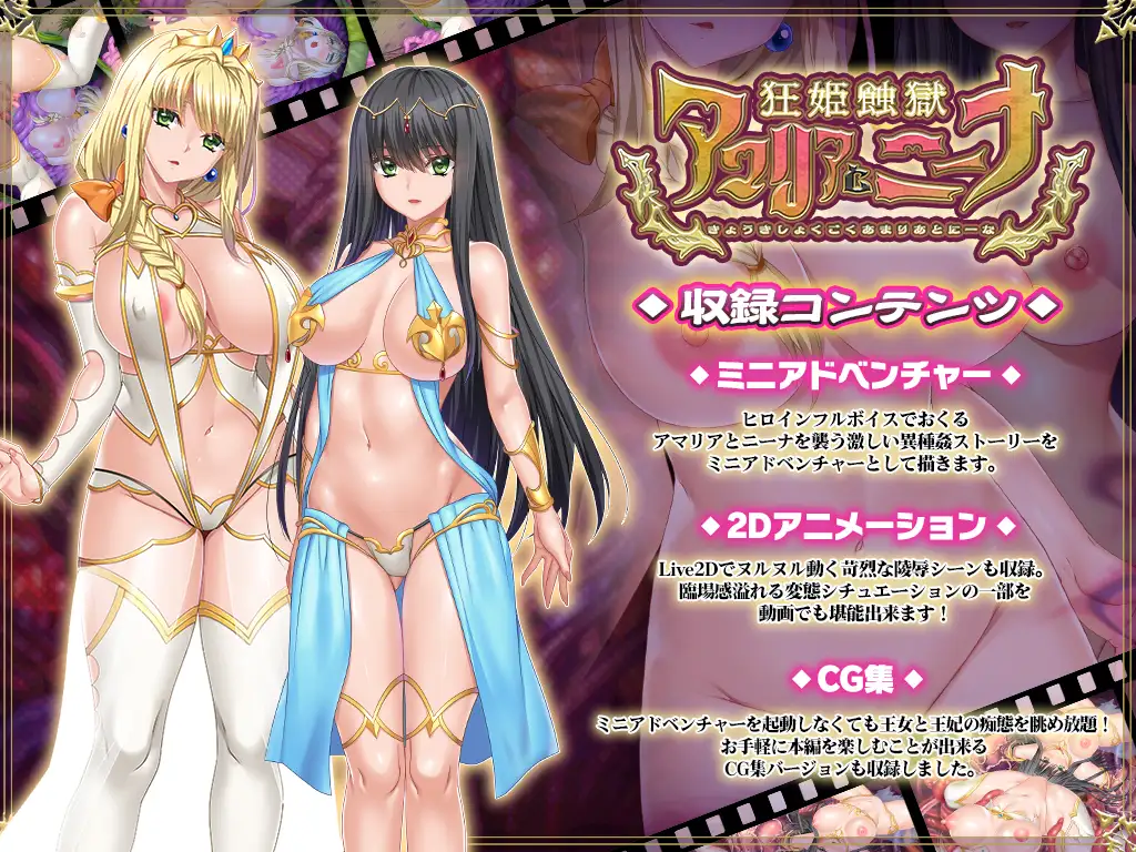 精品新作ADV/动态丨狂姬蚀狱 阿玛莉亚与妮娜 狂姫蝕獄 アマリアとニーナ 正式版+动画+CG包 【20251117】 游戏截图 5