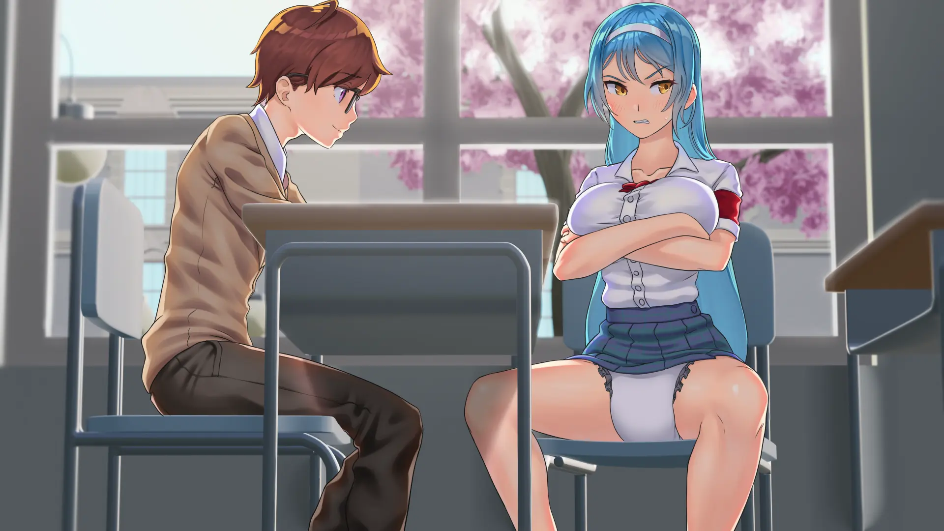 日式SLG/更新/汉化步兵/双端丨凌乱学院 Messy Academy v0.21 【20251124】 游戏截图 1