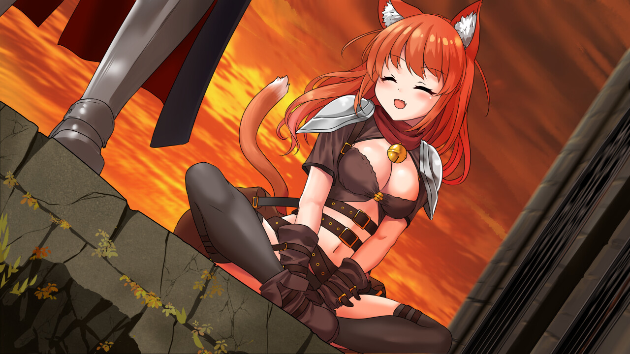 精品RPG/官中/动态丨苍色之光与魔剑锻造师/蒼キ光と魔剣の鍛冶師 Ver1.02R 官方中文步兵版【20251203】 游戏截图 1