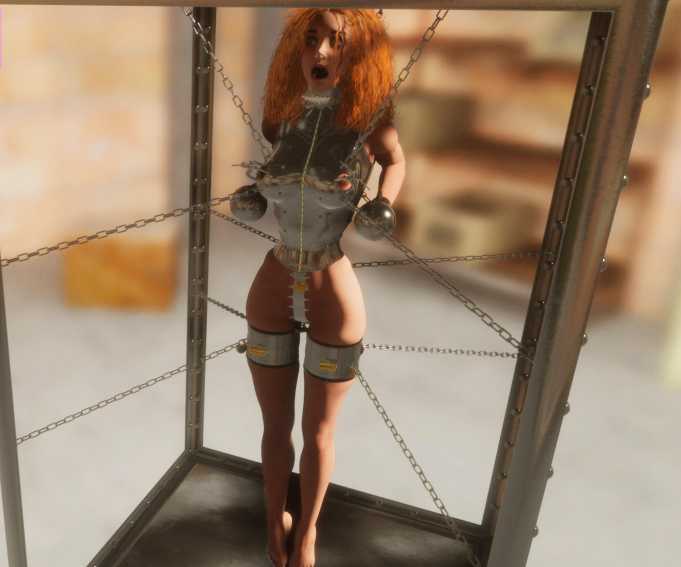 3D/SLG/动态/生肉丨天选之人游戏合集 CyberCaptain-MM SHOE TEST  【20251203】 游戏截图 7
