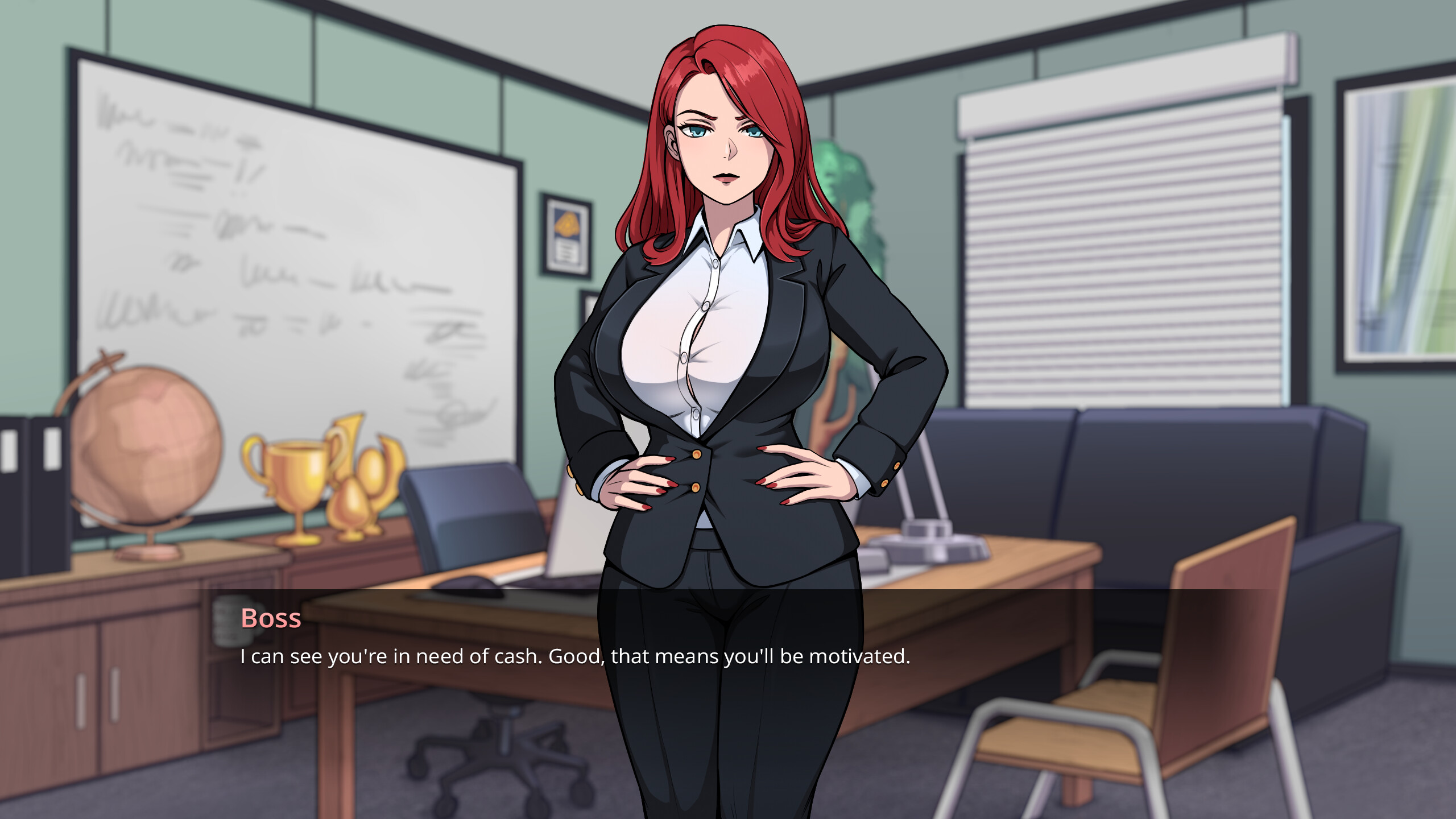 新作SLG/动态/官中丨姑娘们，我只想拿到工资 Girls, I just want to get paid! v1.1 官方中文步兵版【20251210】 游戏截图 3