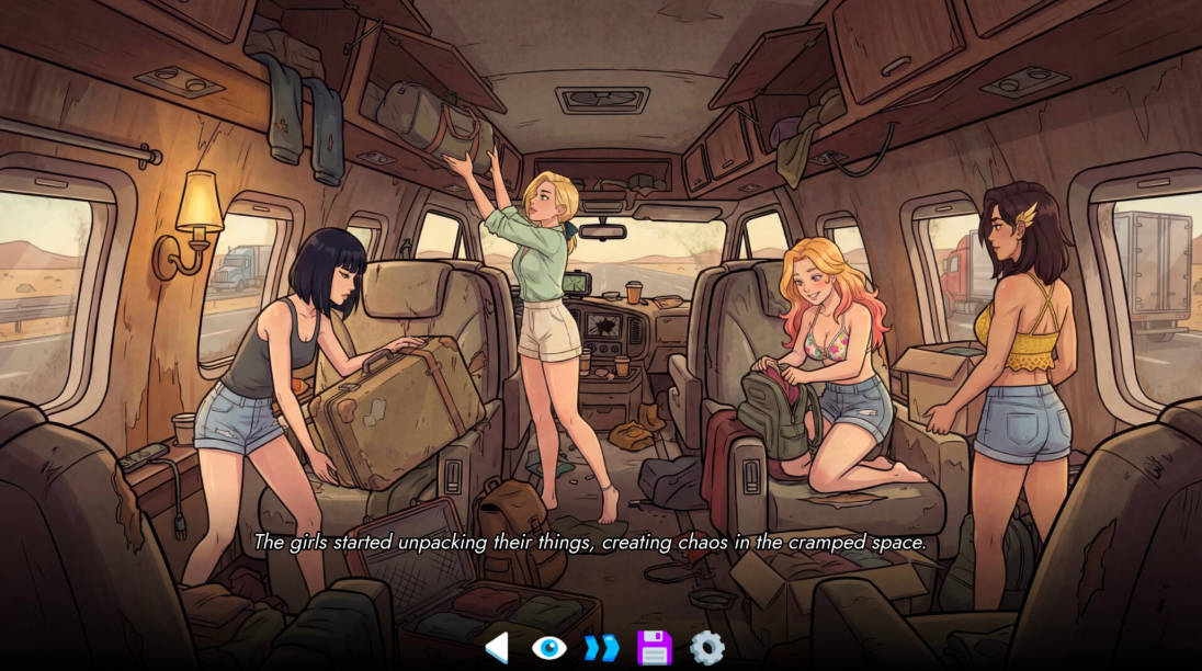 戴绿帽之路：荒诞乱交公路之旅（CuckTales 2: Road to Cuck）Steam Demo 精翻汉化 游戏截图 4