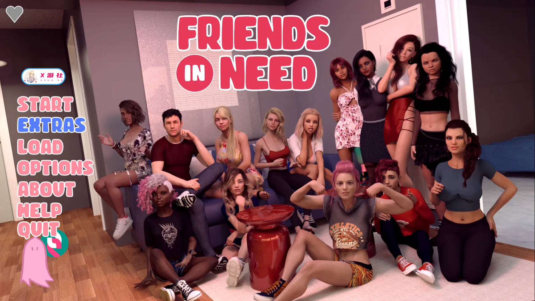 SLG/汉化/动态丨需要帮助的朋友/Friends in Need Ver0.95b AI汉化 【20251222】 游戏截图 6