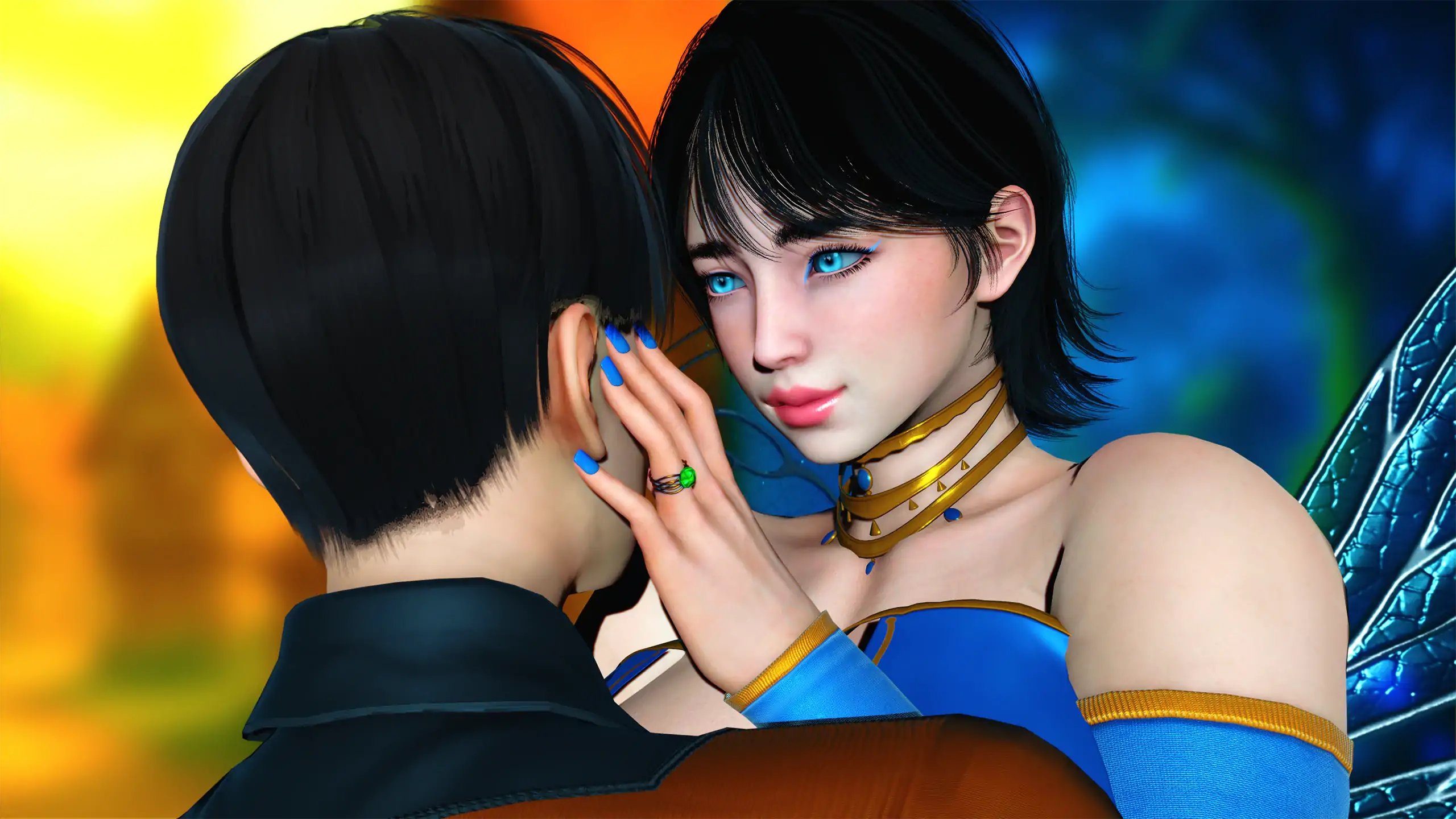 巨乳SLG/汉化/NTR/双端丨荆棘之翼 Thorns Beneath the Wings v0.11 AI汉化版【20251228】 游戏截图 2