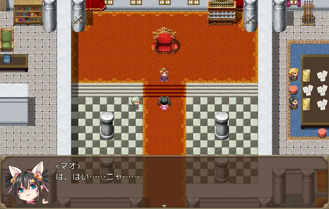 RPG/新汉化/异种X怀孕丨猫娘侦探 猫娘探偵~マオの国王捜索記~AI汉化版【20260120】 游戏截图 5