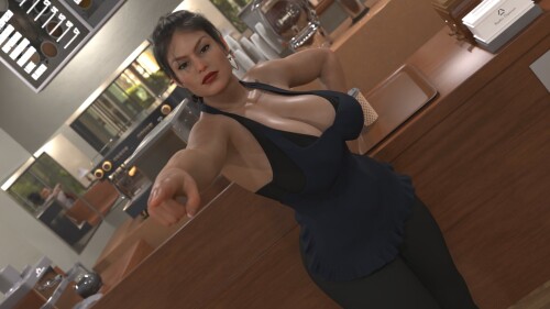 欧美SLG/AI汉化/动态/双端丨熟女痴迷 MILF Obsession v0.24【20260119】 游戏截图 8