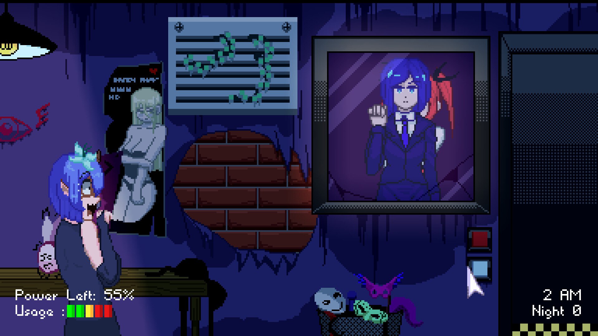 新作SLG/恐游/动态/官中丨梦境五夜 Five Nights at Dream's v1.2.1 官方中文步兵版【20260203】 游戏截图 4