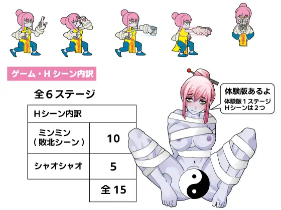 RPG/新汉化/战败H/双端丨眠眠打鬼 睡梦打鬼―minmin da gui― v1.10 内嵌AI汉化版【20260202】 游戏截图 2