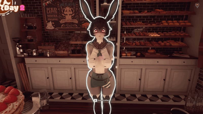 3D新作//官中/动态/无码丨能给我来一杯加母乳的冰咖啡吗！？Can I get an Iced Coffee with Breastmilk!? 【20260224】 游戏截图 4