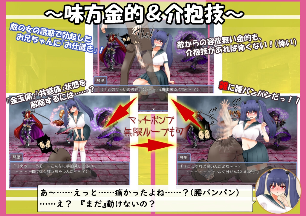 新汉化/RPG/双端丨和兄控妹妹一起挑战异世界（元ブラコン妹と挑む異世界迷宮） v1.03 内嵌AI汉化版+作弊码【20260329】 游戏截图 2