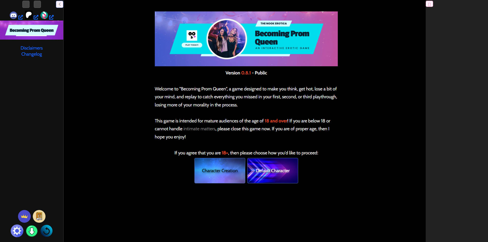 HTML/汉化/真人丨成为舞会王后/Becoming Prom Queen v0.8.1a 浏览器汉化 【20260422】 游戏截图 5