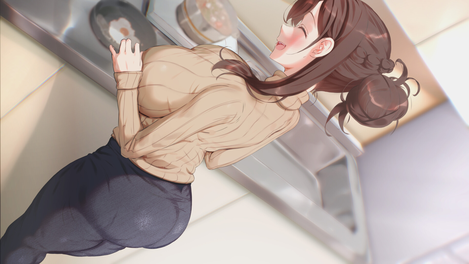 母子SLG/官中/动态/更新/双端丨妈妈为何这样 He Maid Her Fall V0.8.3 官中步兵版【20260427】 游戏截图 2