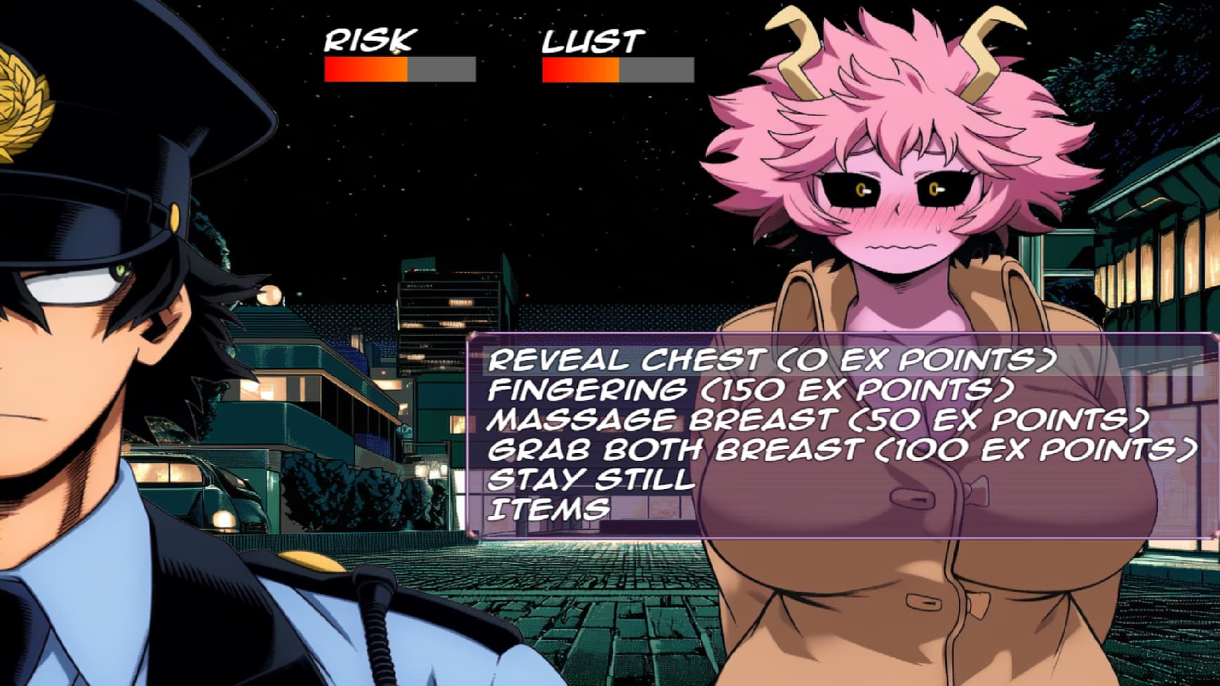 日式RPG/更新丨动作脱衣秀：米娜的淫荡行动 Stripped in Action: Mina Lewd Ops Ver0.5.5 AI汉化步兵版 【20260514】 游戏截图 3