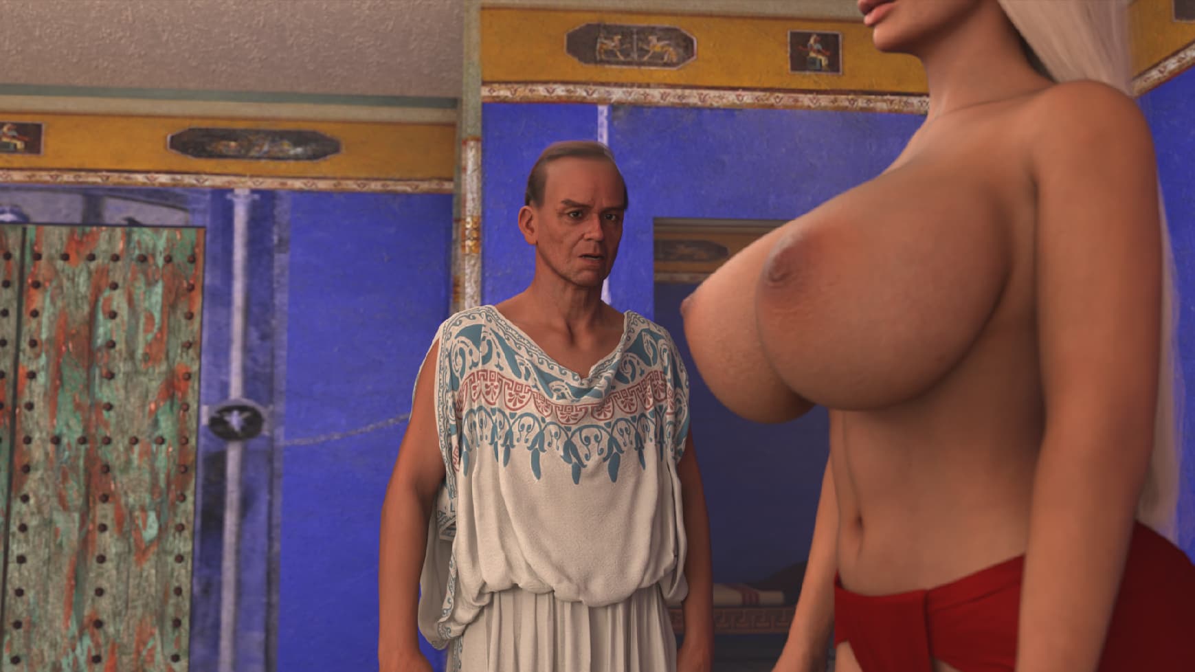 斯巴达之母戈尔戈:寡妇王后的屈辱调教(Gorgo - Mother of Sparta)v0.3.0.1 精翻汉化 游戏截图 2