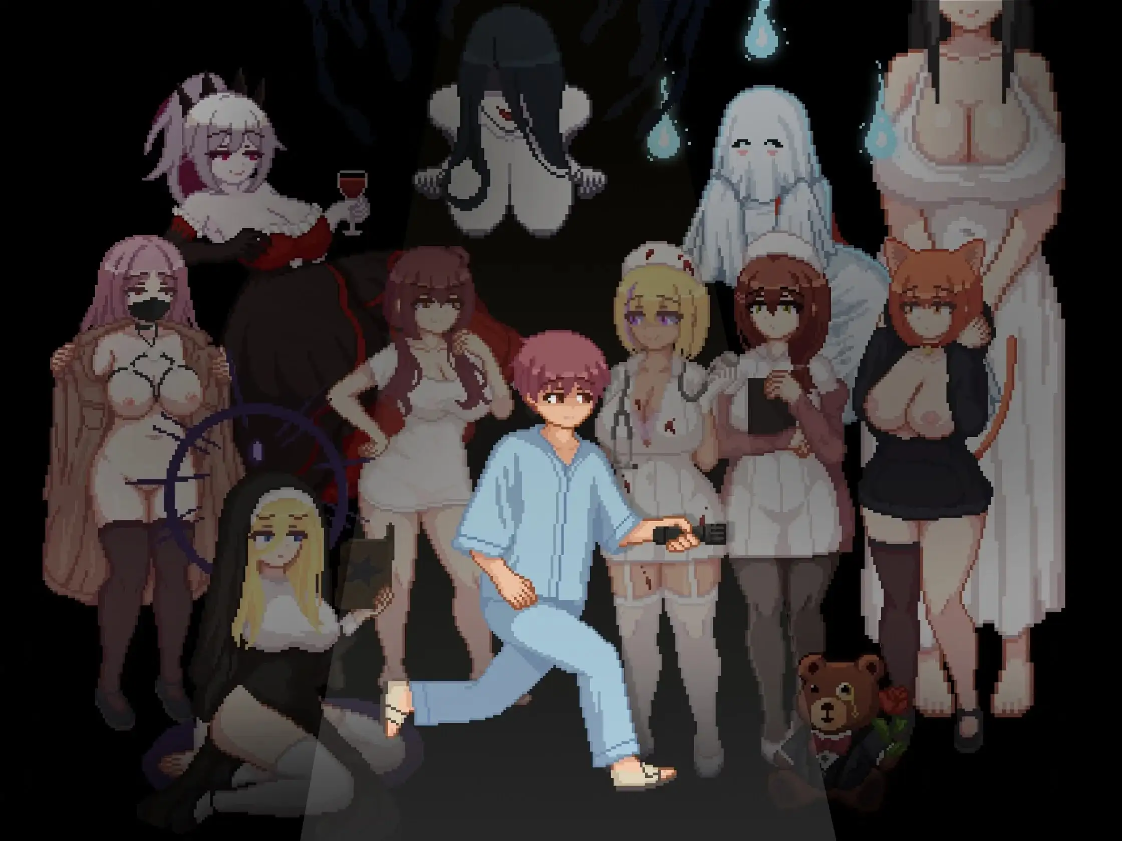 日系RPG/AI汉化丨医院诱惑/Hospital Seduction  V1.1.2 官方中文版【20260524】 游戏截图 1