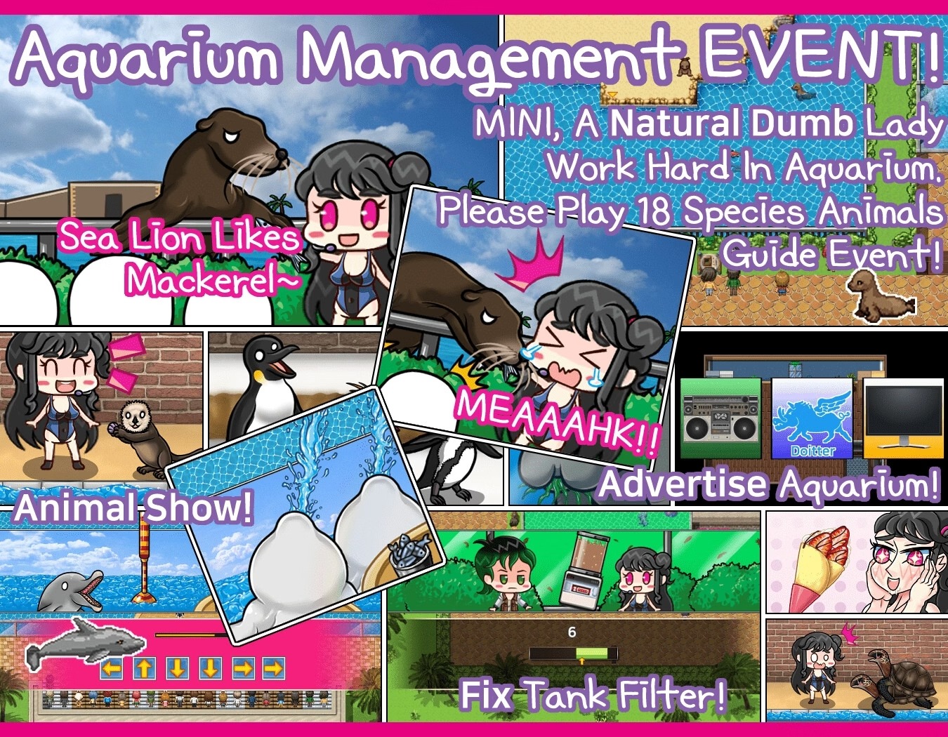 日式/RPG/新汉化丨动物园管理员的任务!2 Zookeeper Mission! 2 v1.0.6 AI汉化版 【20260530】 游戏截图 6