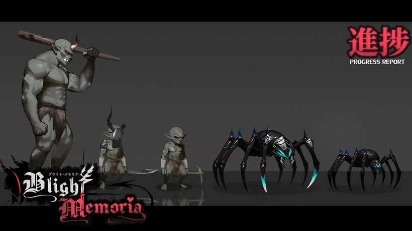 ACT/2D/亚洲丨苍蓝枯萎的梅莫里亚 Blight Memoria ブライト メモリア v0.0.2.7 官方正式版【20260530】 游戏截图 2
