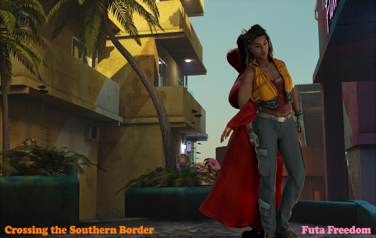 扶她SLG/汉化/动态/双端丨穿越南部边境：双性自由/Crossing the Southern Border: Futa Freedom v0.62 AI版【20260530】 游戏截图 5