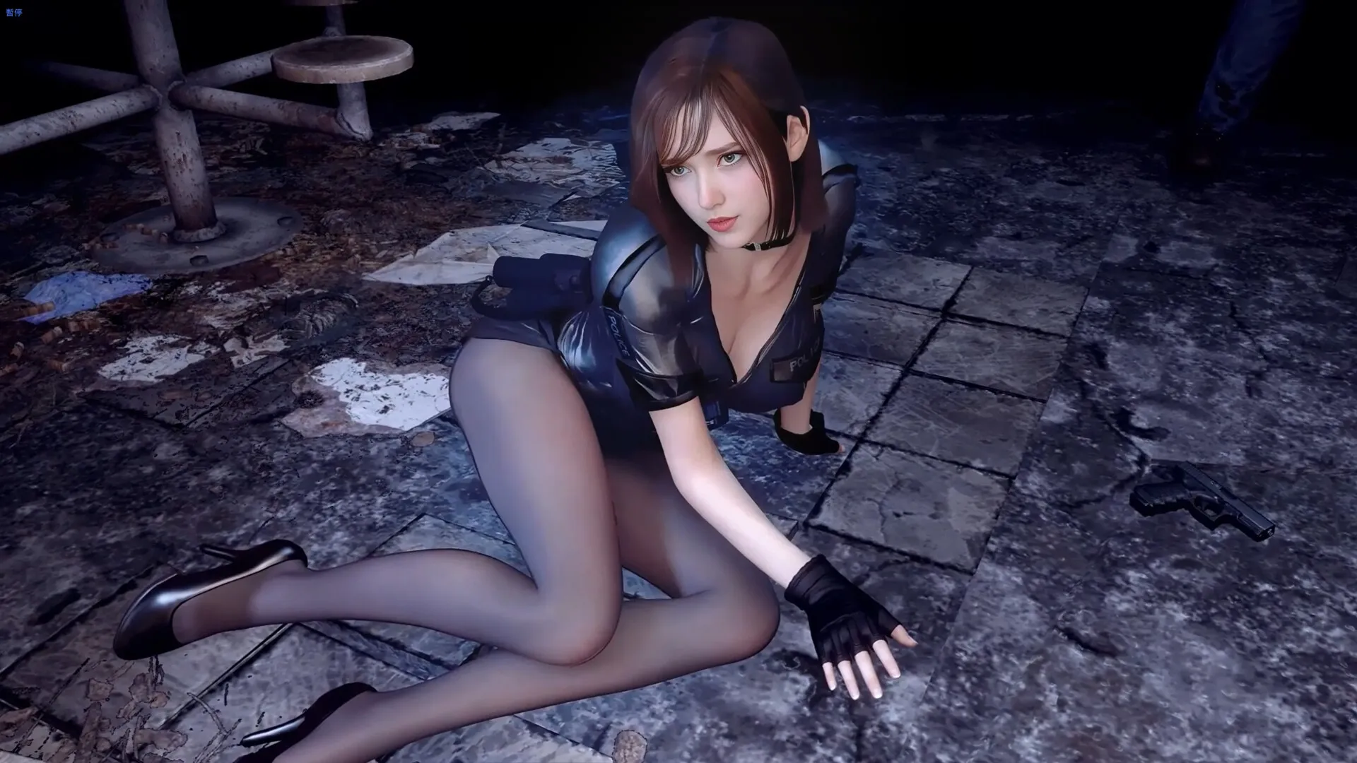 SLG/动态/官中步兵丨养成女警 - 无尽堕落的深渊 The Endless Abyss: A Busty Cop’s Corrupted Soul v1.0.8 官中高清版【20260619】 游戏截图 4
