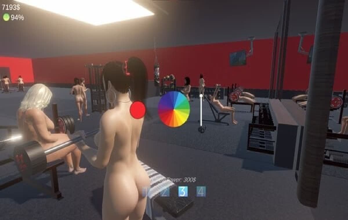 欧美3D/新作/官中丨辣妹健身房 清凉造型健身房经理/Hot Girls Gym – Nudist Gym Manager  【20260619】 游戏截图 6