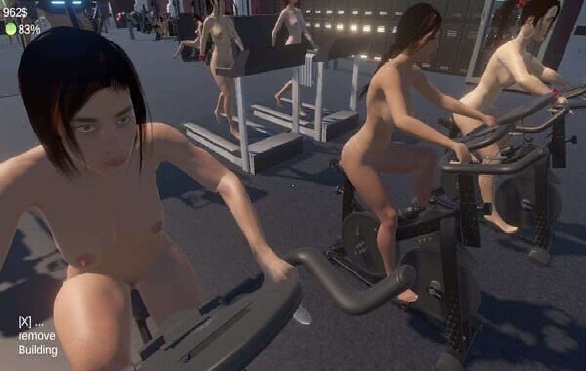 欧美3D/新作/官中丨辣妹健身房 清凉造型健身房经理/Hot Girls Gym – Nudist Gym Manager  【20260619】 游戏截图 8