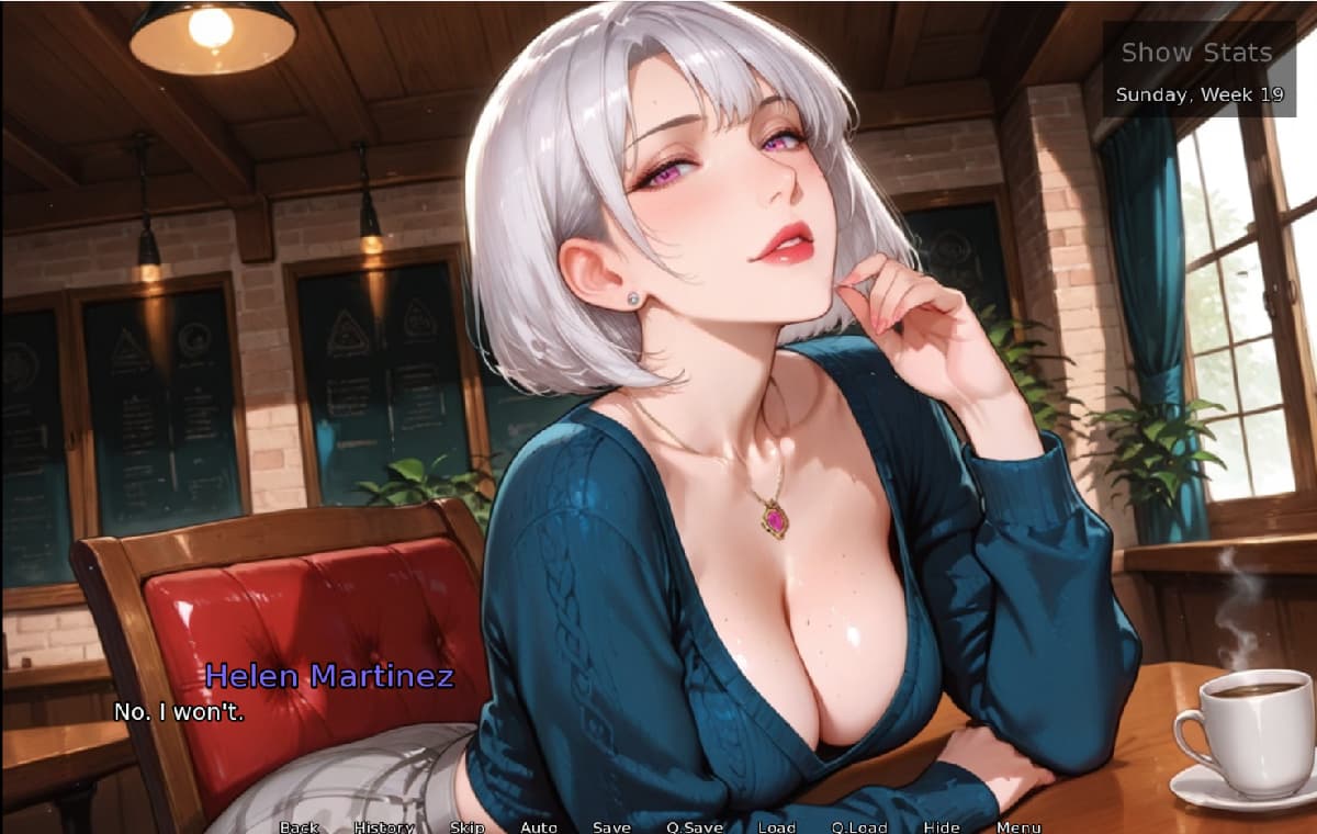 爆乳SLG/汉化/熟女黑丝/双端丨亲密程度 Degrees of Intimacy v0.6 【20260626】 游戏截图 3