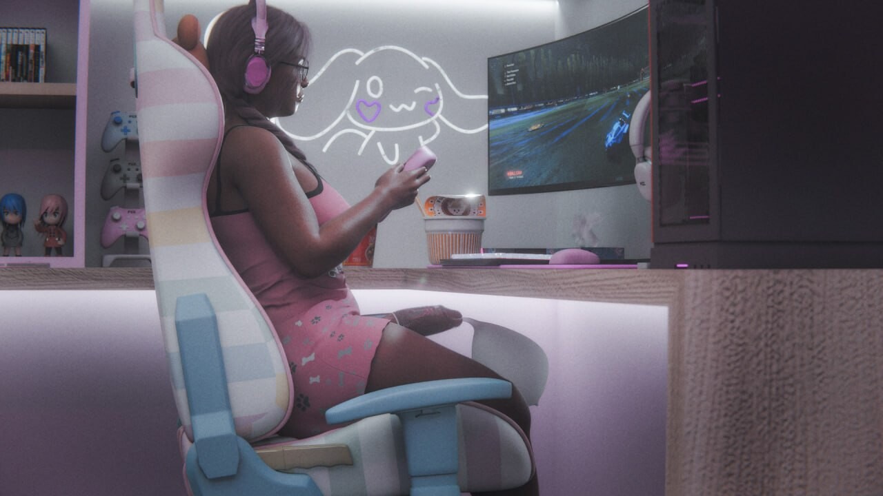 SLG/3D/欧美/双端丨被许可的 你的扶她幻想 GRANTED YOUR FUTANARI FANTASY v0.2 汉化版 【20260626】 游戏截图 4
