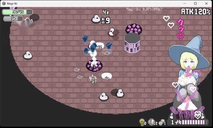 [ACT] 真·高潮～留级魔女与H魔手～v0.350/マジイキ～落第まじょとＨな魔手～/官中+动态【20260725】 游戏截图 2