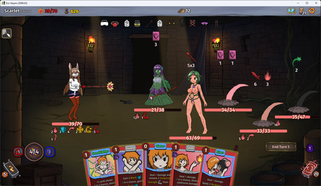 [SLG英文PC 步兵]性戮尖塔 Ero Slayers v0.3【20260801】 游戏截图 6