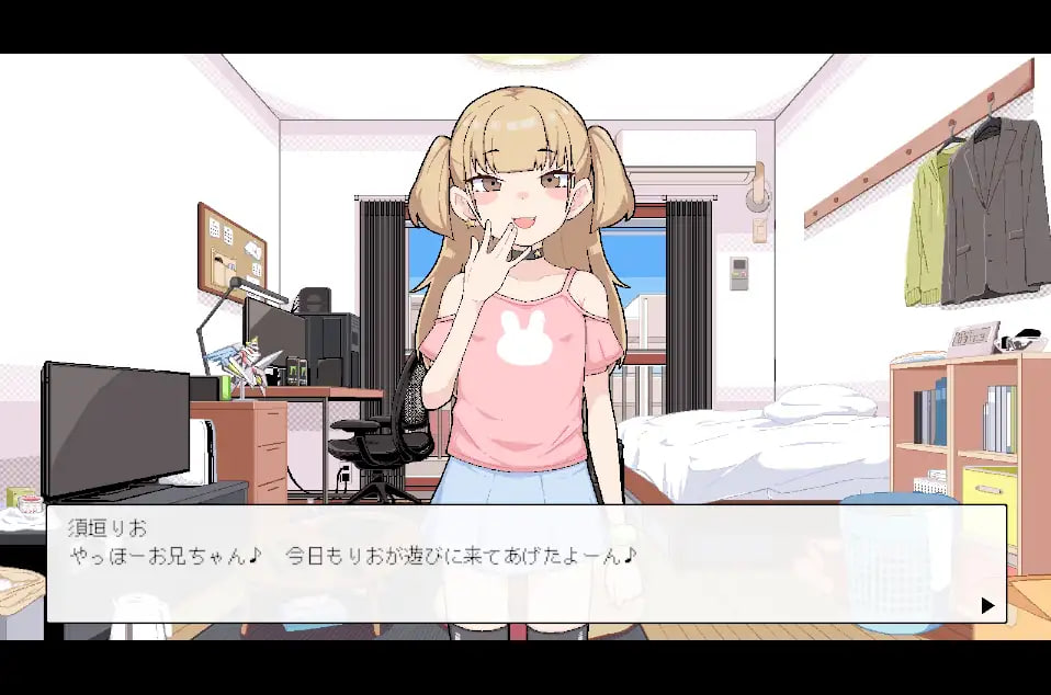 [SLG生肉PC触摸像素动态]对无知的雌小鬼进行色色触摸 無知なメ〇ガキにエッチなおさわり v1.00【20260801】 游戏截图 2