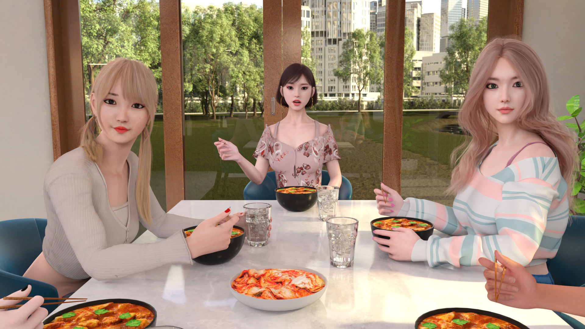 [欧美SLG/AI汉化/动态]宾馆 Guest House v0.3.4【20260810】 游戏截图 3