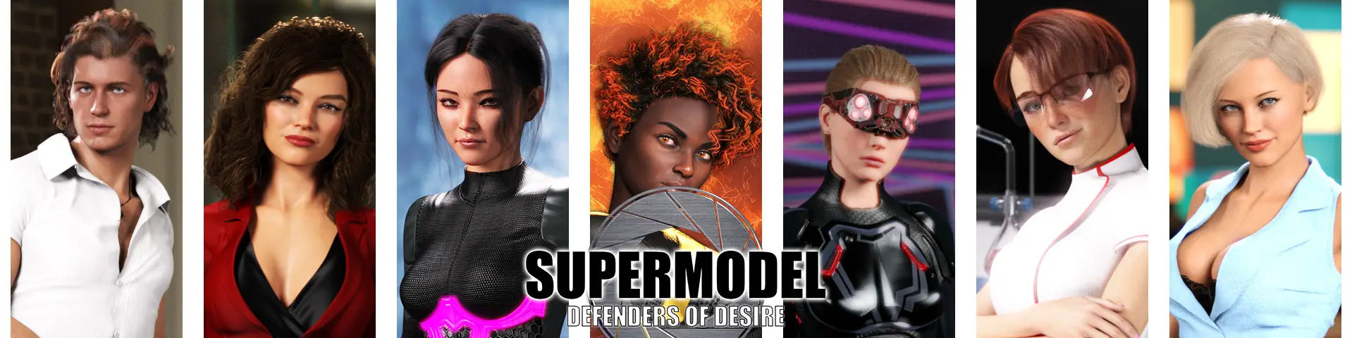 [欧美SLG/AI汉化/动态]超模:欲望守护者 Supermodel: Defenders of Desire U9 v1.9.0【20260811】 游戏截图 1