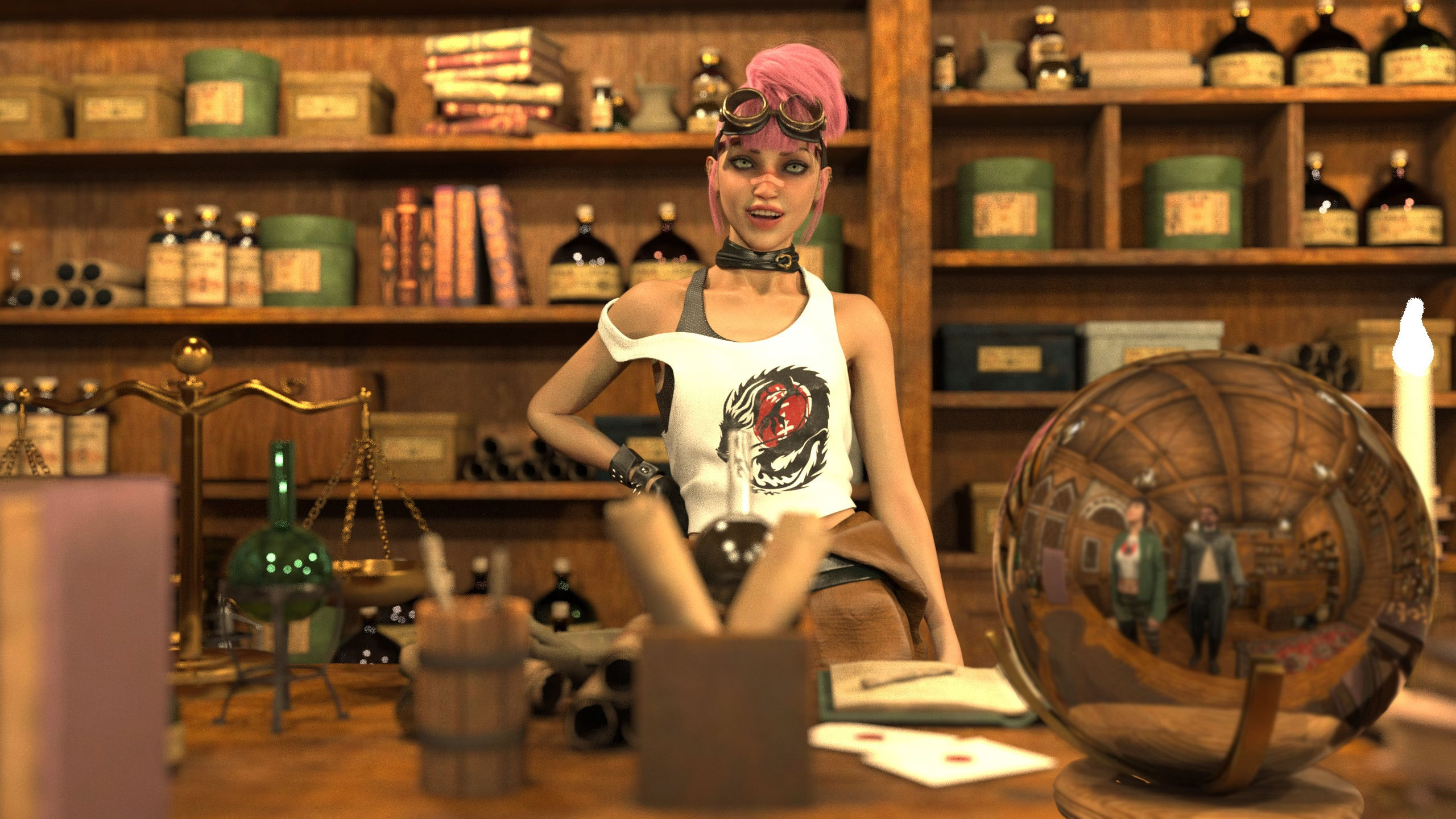 [欧美SLG/AI汉化]蒸汽城 Steam City v0.2.5【20260811】 游戏截图 6