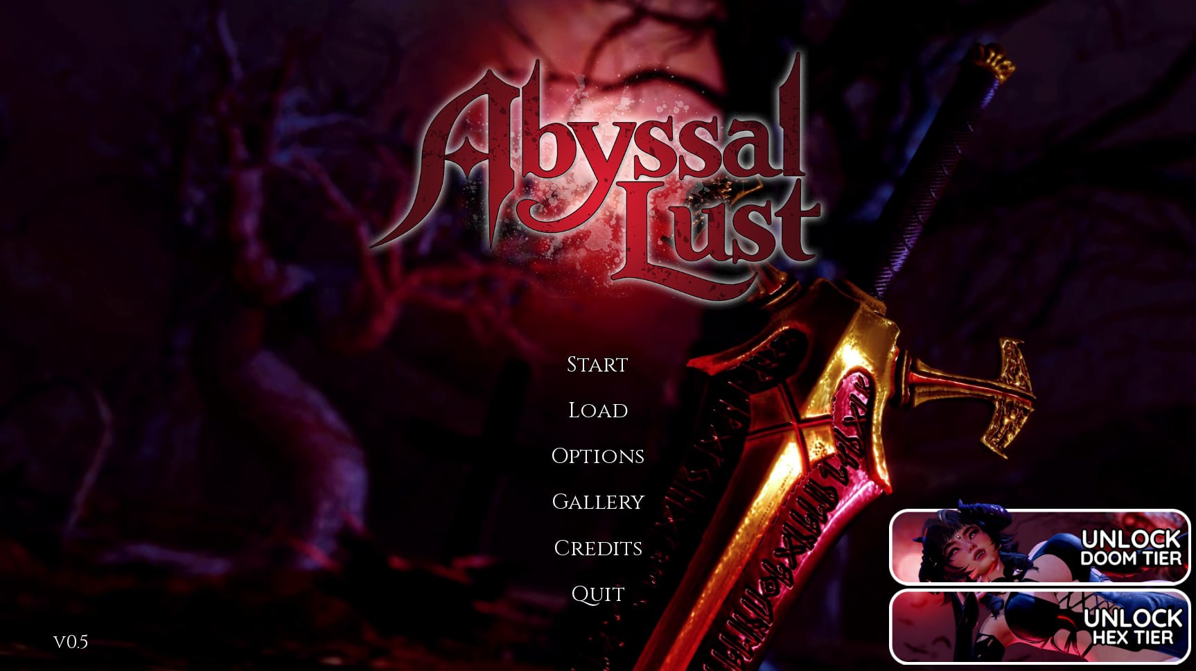 [SLG官中PC动态无码]深渊欲望 Abyssal Lust v0.5【20260819】 游戏截图 1