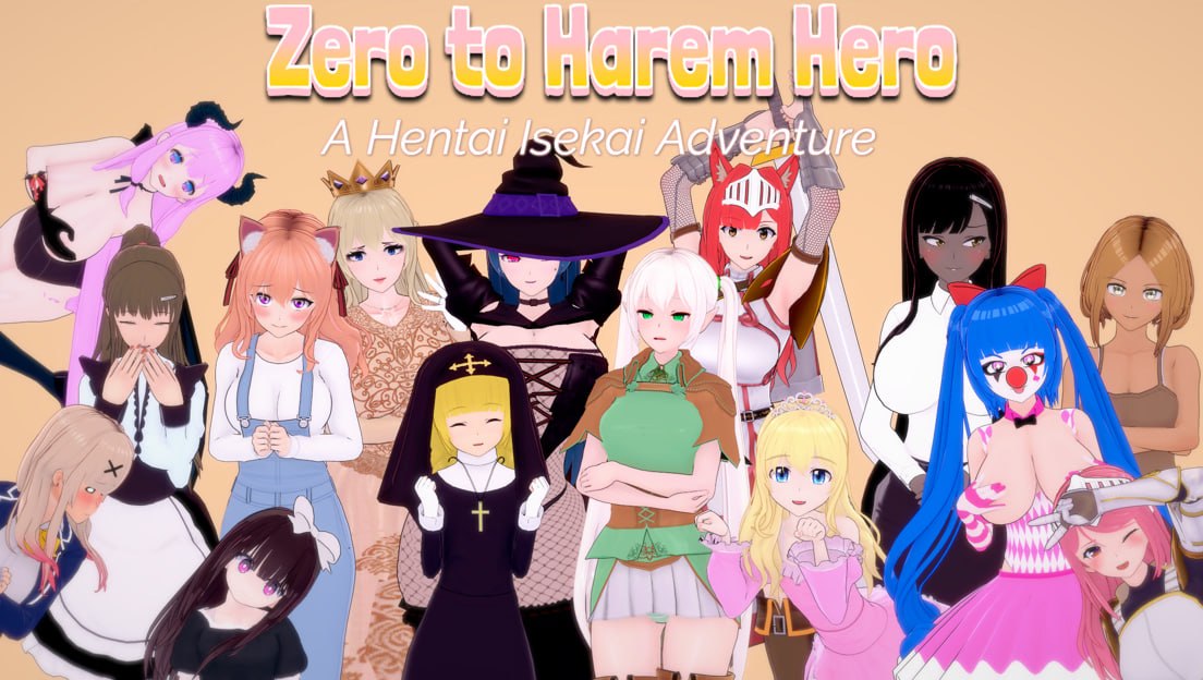 [RPG/2D/日式]从零到后宫英雄：无尽异世界冒险 Zero to Harem Hero A Hentai Isekai Adventure v0.2.4 AI汉化步兵版【20260905】 游戏截图 1