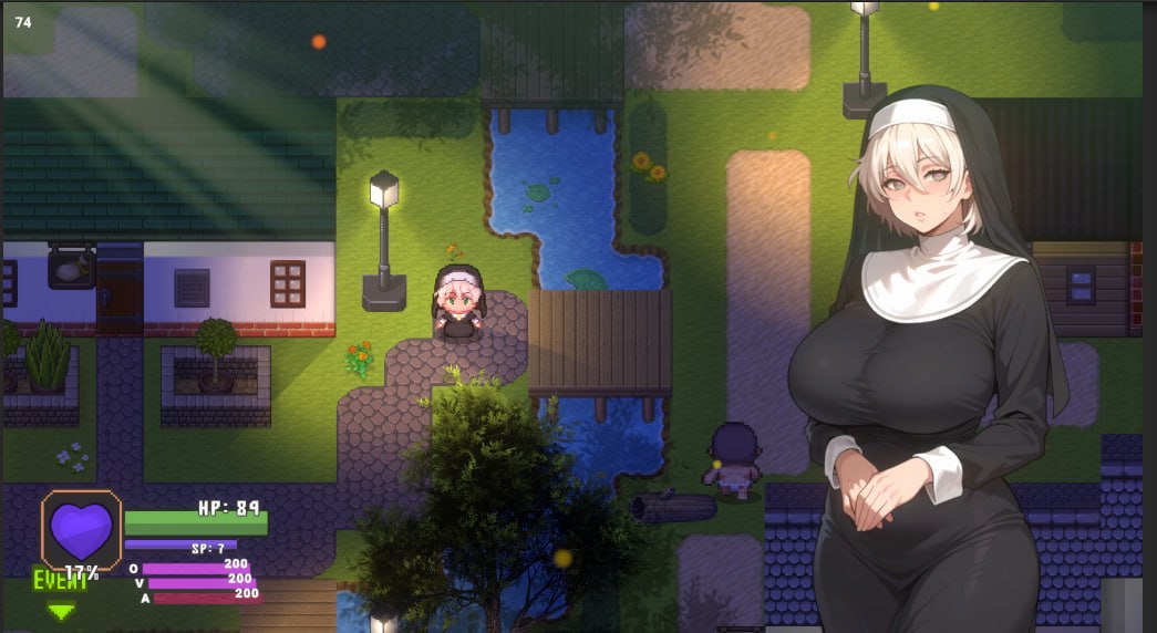 [RPG/修女/步兵]西布莉 Cibelle v0.23 AI汉化[396M]【20260910】 游戏截图 2