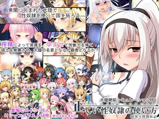 [SLG/2D/日式]性奴隶的正确使用方法-暗黑大陆开拓记- 正しい性奴隷の使い方-暗黒大陸開拓記- v2.2.0 汉化版【20260916】 游戏截图 1