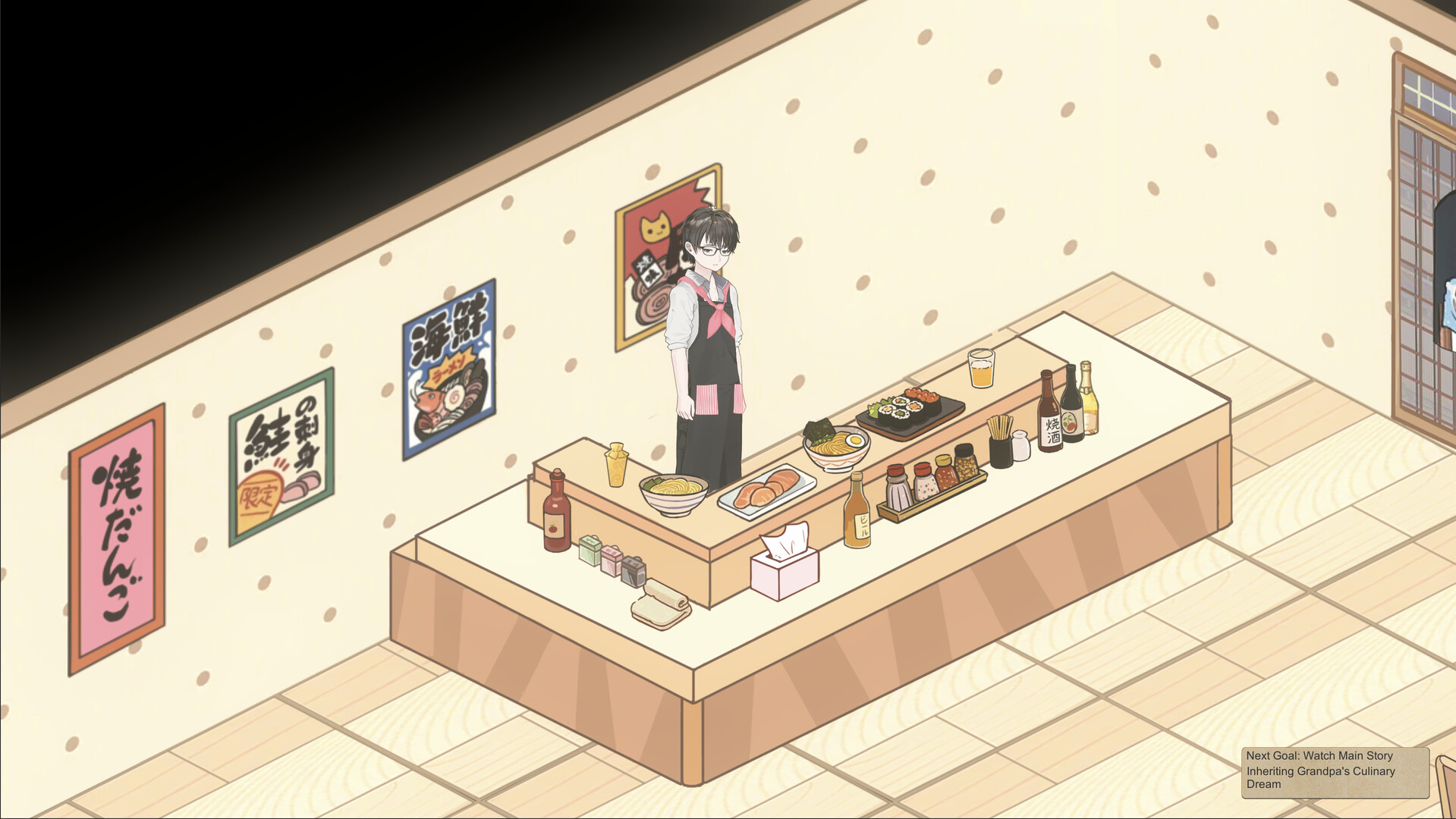 [日系SLG/官中/动态]深夜食堂恋爱物语 深夜食堂の恋物語 Midnight Diner Love Story Ver1.0.42 ALPHA 官方中文版【20260916】 游戏截图 2