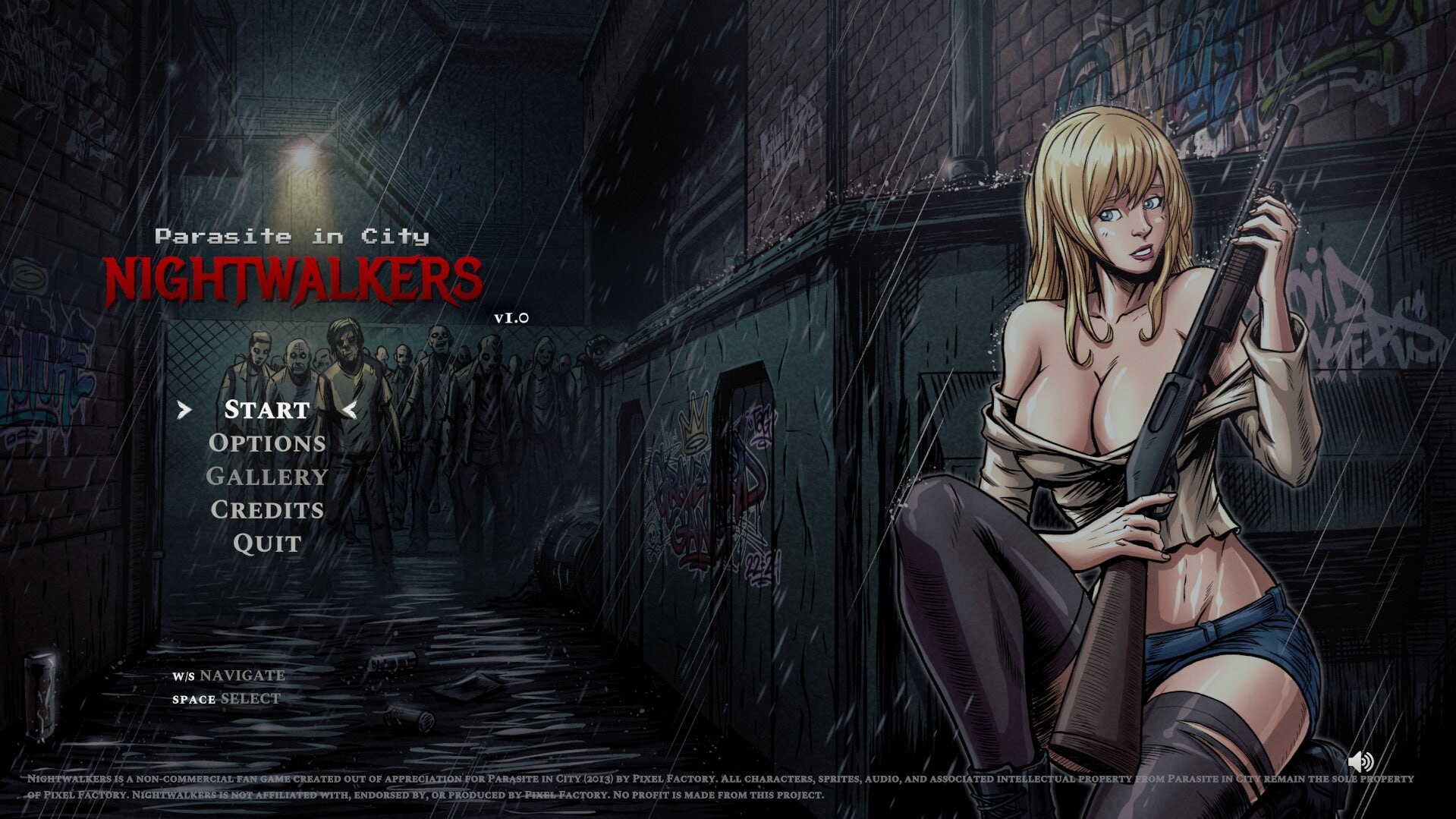 [ACT生肉PC 动态]城市寄生虫：夜行者 Parasite in City Nightwalkers v1.0.5【20260916】 游戏截图 1