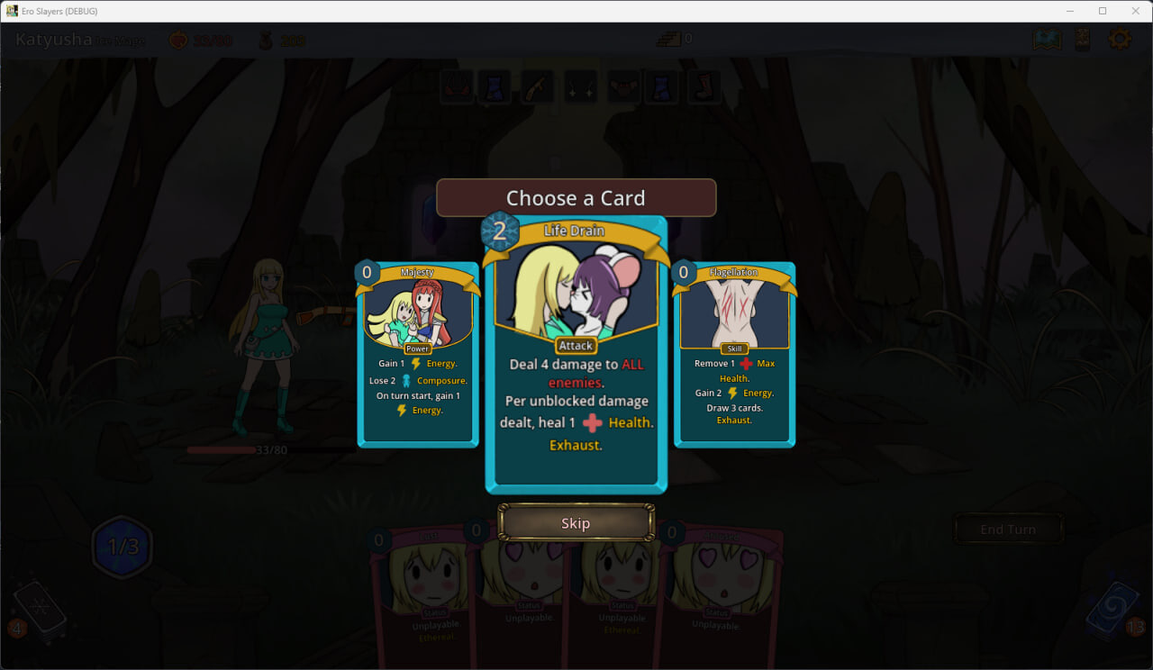 [SLG英文PC步兵卡牌]性戮尖塔 Ero Slayers v0.5【20260916】 游戏截图 6