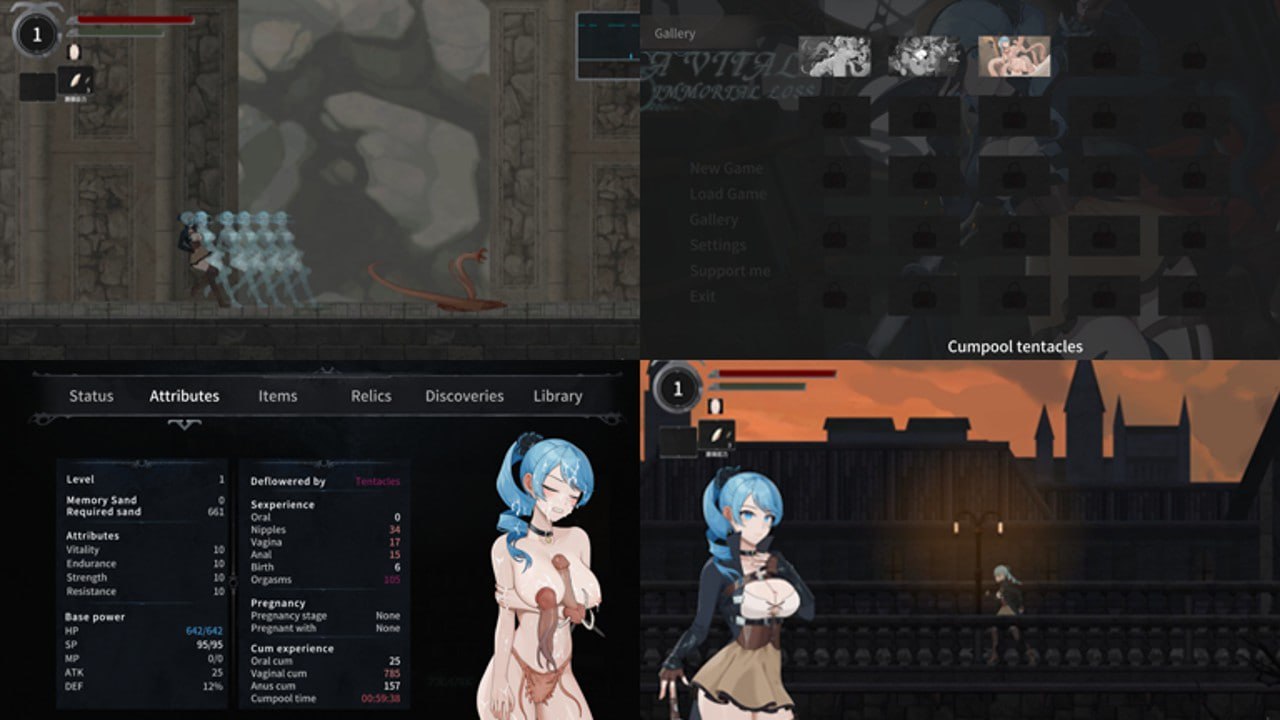 [ACT官中PC动态无码]La Vitalis 永恆的欠損永恒的欠损 La Vitalis Immortal Loss v0.58.0 beta【20260916】 游戏截图 6