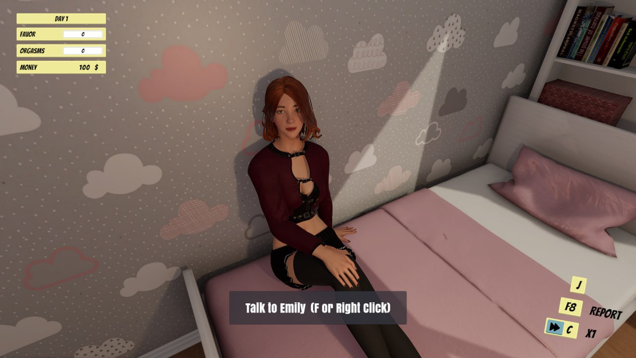[SLG/3D/欧美]女王老婆游戏 - 艾米丽 Femdom Wife Game - Emily v0.25 官中步兵版【20260920】 游戏截图 2