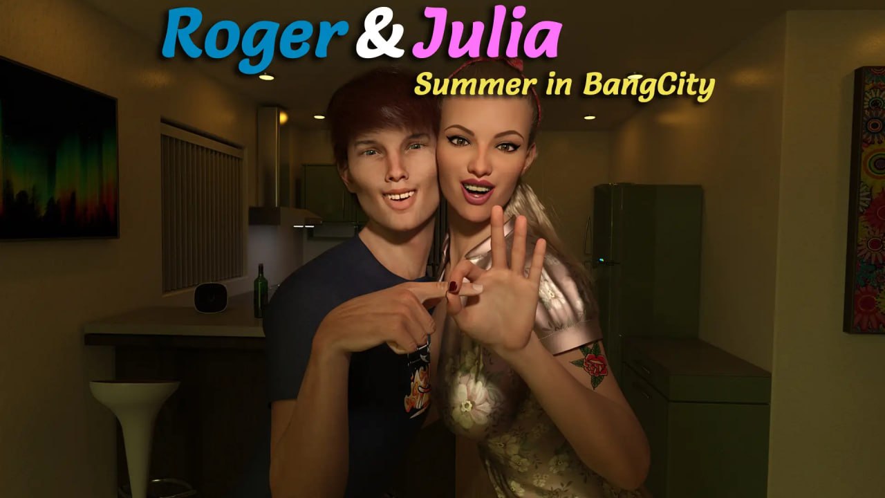 [SLG/3D/欧美]罗杰与茱莉亚：班格城之夏 Roger & Julia - Summer in BangCity v0.10 AI汉化版【20260921】 游戏截图 1