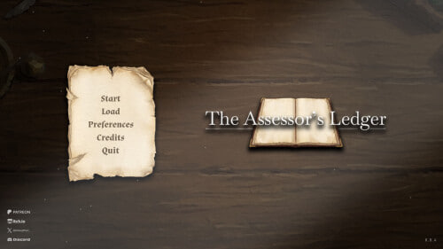 [SLG汉化PC动态步兵]罪恶衡平 The Assessor's Ledger v0.0.4【20260921】 游戏截图 1