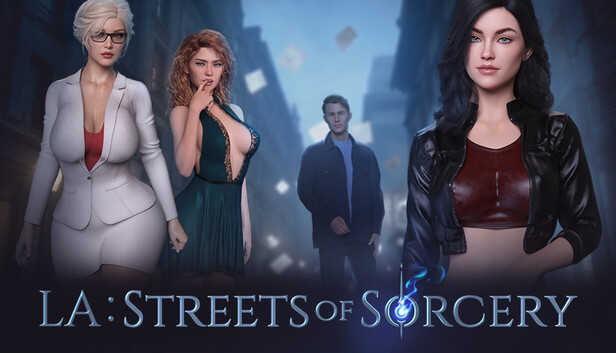 [欧美SLG/巨乳/奇幻]欲望学院：魔法之街 LA: Streets of Sorcery v1.11b 官中版[/度盘]【20260925】 游戏截图 1