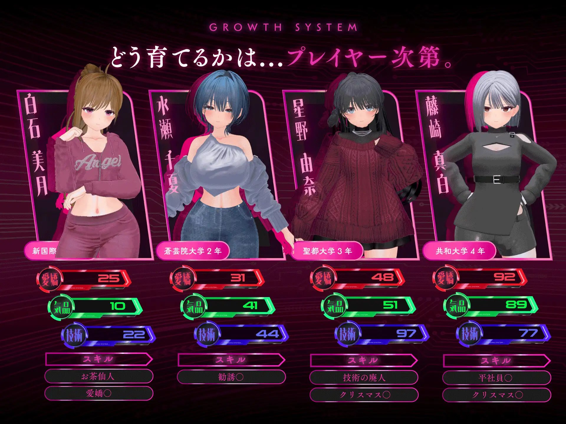 [3D生肉PC动态CV]爸爸活大流行 - 女子大学生碧池化计划 パパ活パンデミクス - 女子大生ビッチ化計画【20260925】 游戏截图 5
