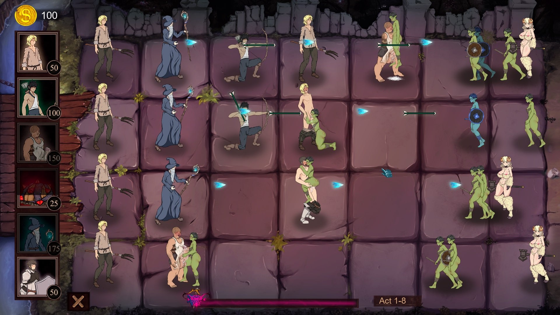 [SLG生肉PC动态无码]魔物娘袭来！Monster Girl Assault! v0.39【20260930】 游戏截图 5