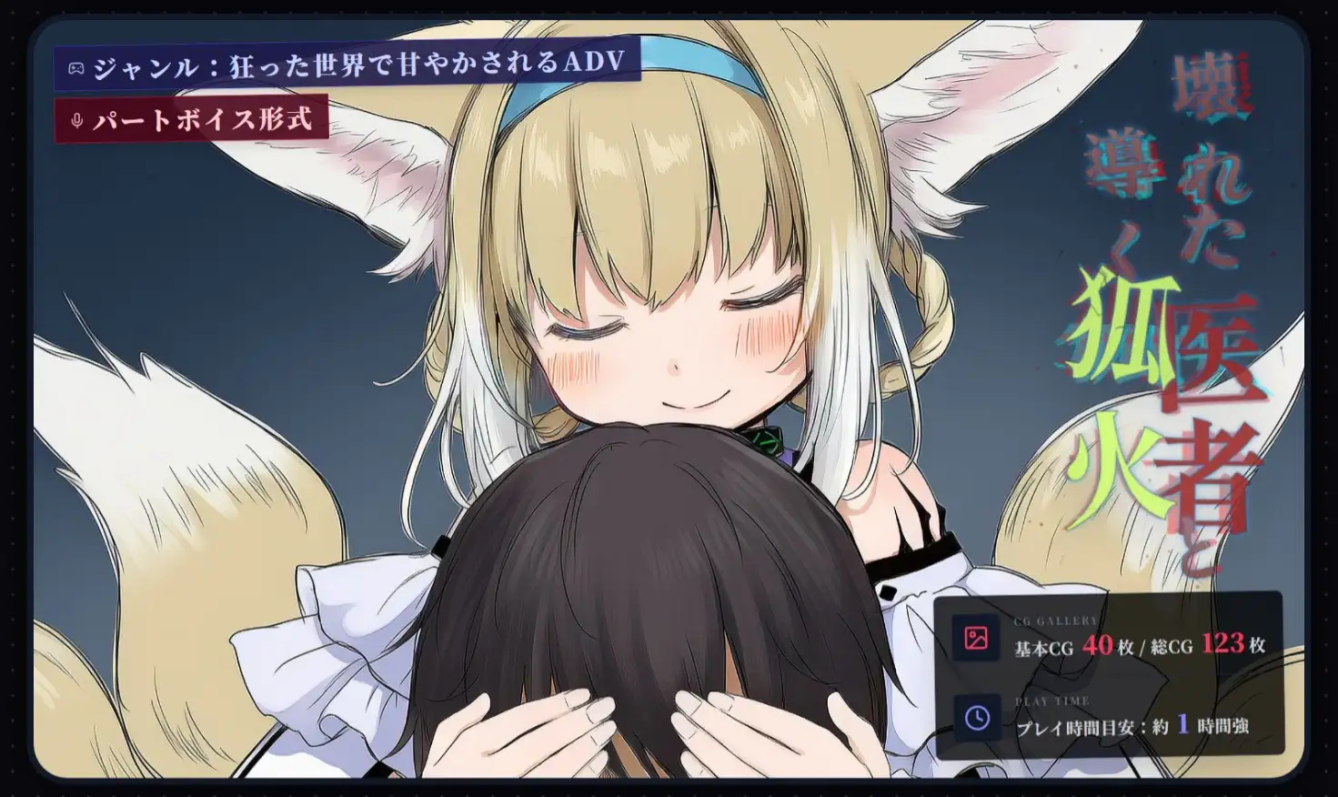 [日式ADV/兽耳NTR]坏掉的医者与引路的狐火 壊れた医者と導く狐火 AI汉化版[/夸克]【20260930】 游戏截图 1